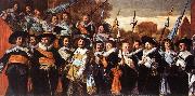 HALS, Frans Officers and Sergeants of the St George Civic Guard Company Spain oil painting reproduction